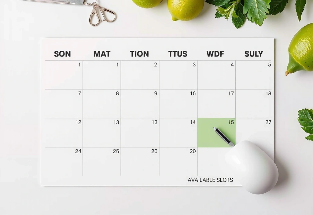 Interface Calendrier